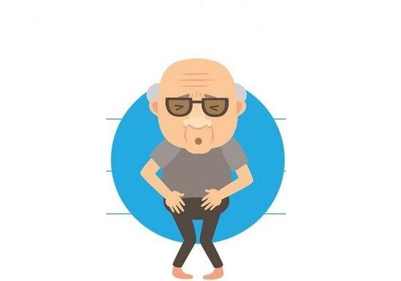 Signs -The sign of prostatitis
