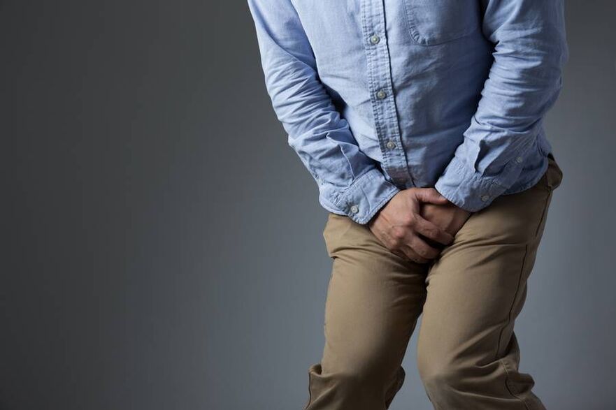 Pain in men with prostatitis